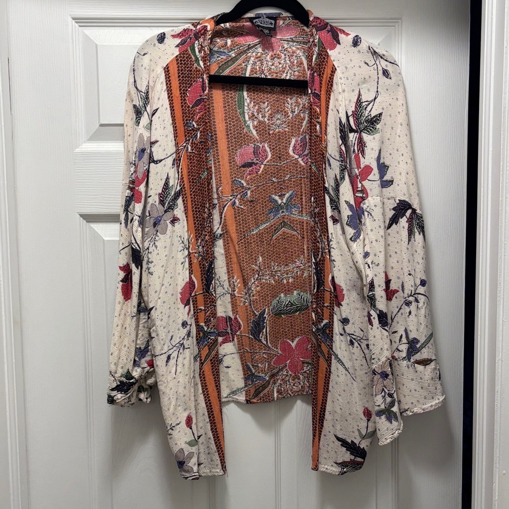 Angie Multicolor Floral Cardigan